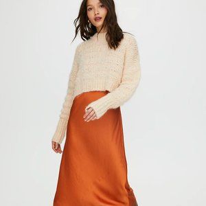Wilfred Lune Alpaca Sweater Cropped, crewneck sweater